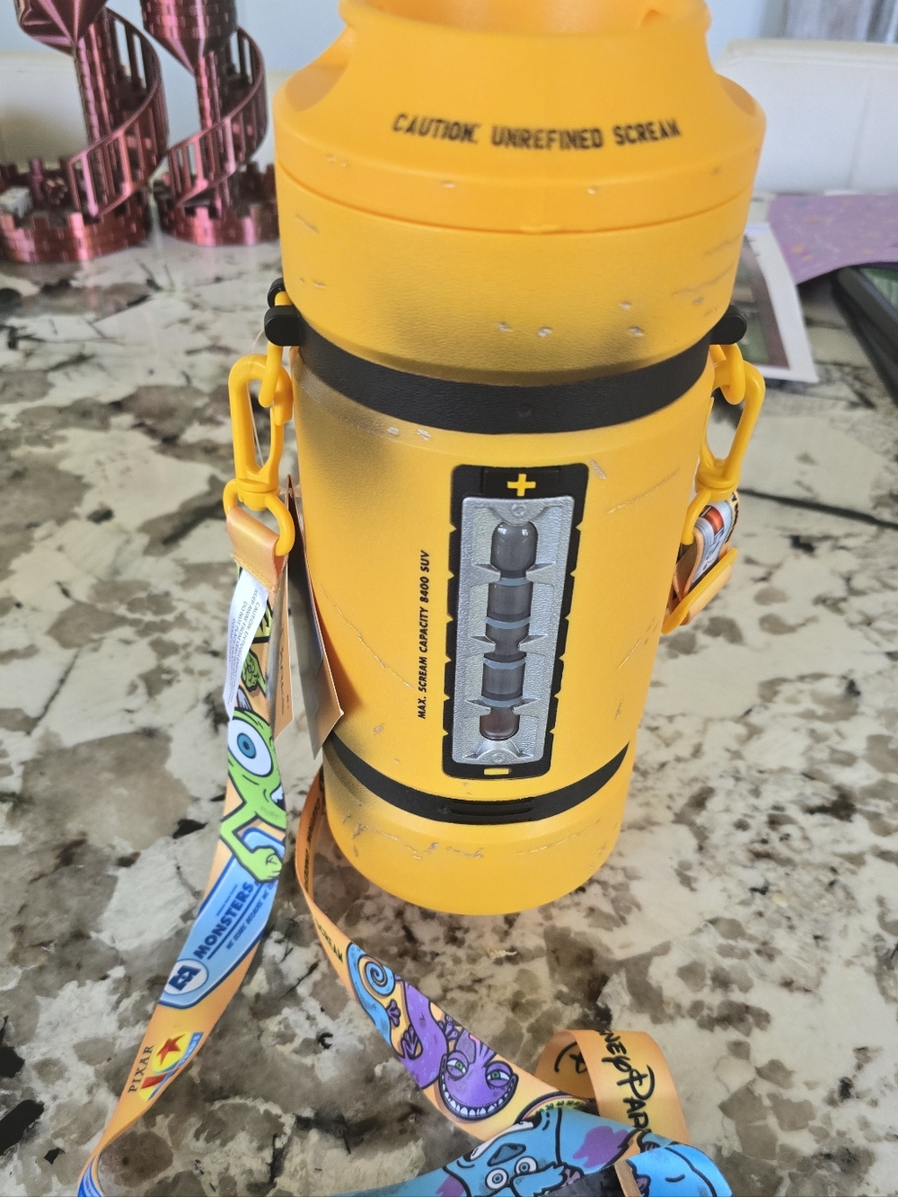 Brand New Scream Machine Popcorn Bucket